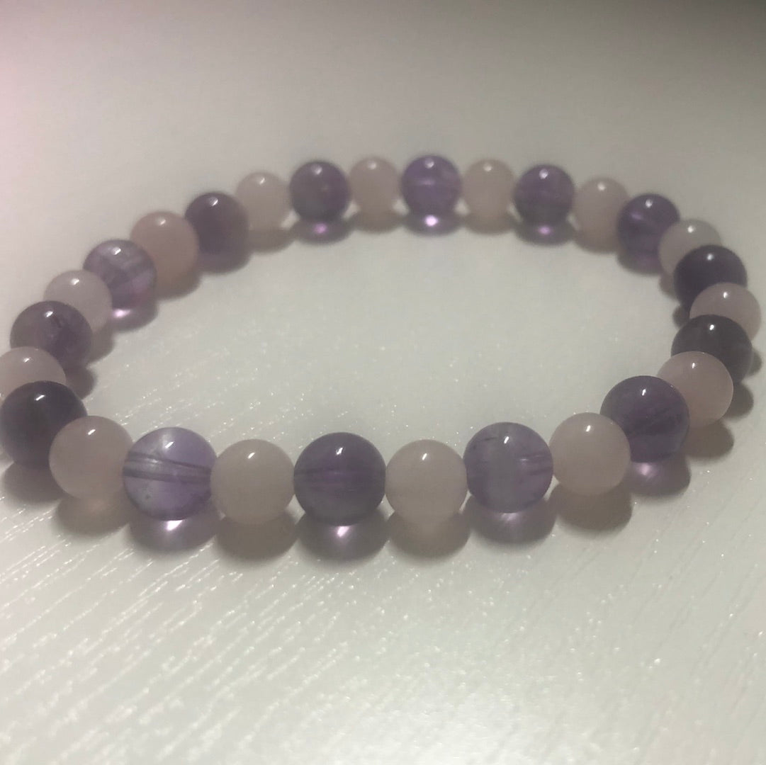 Amethyst x Rose Quartz